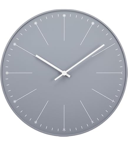 Amazon.co.jp: レムノス 掛け時計 ドットクロック アナログ 黒 Dot