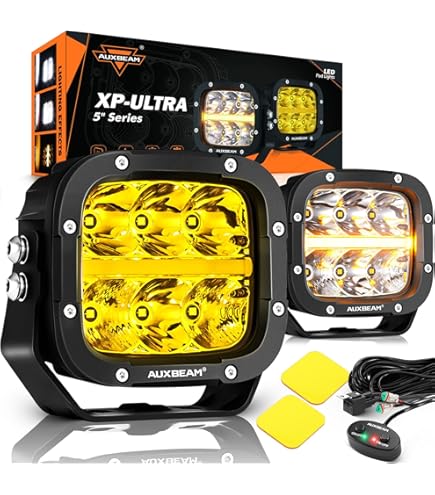 Amazon.co.jp: KC HiLiTES FLEX ERAR 3-2-Light System - 40W Combo