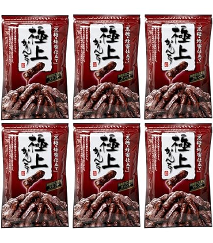 Amazon | 山脇製菓 極上黒糖かりんとう 140g×6袋 | 山脇製菓