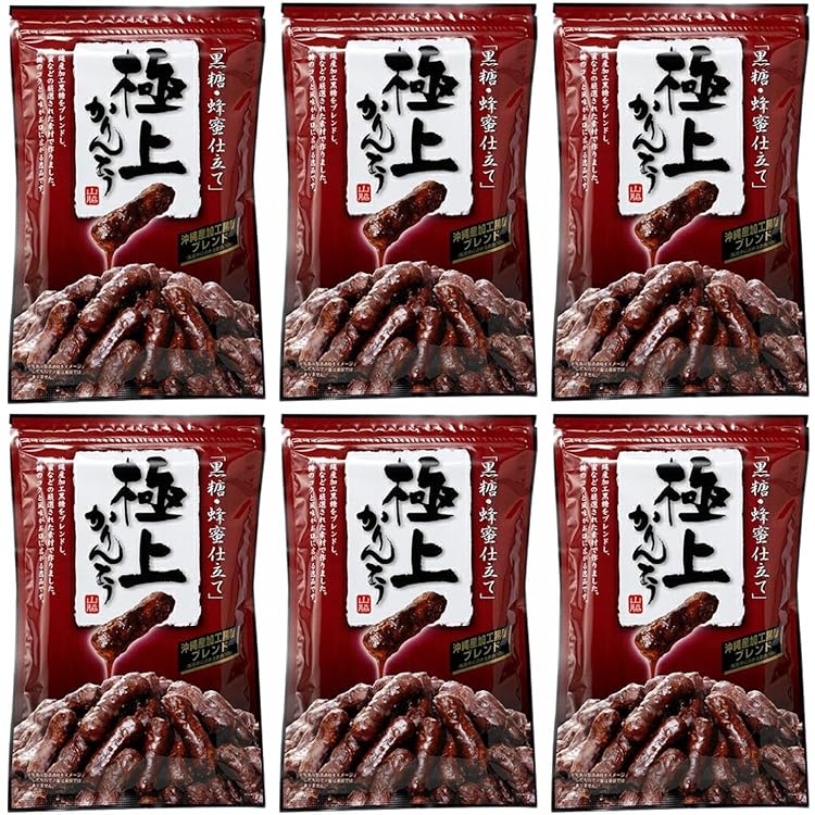 Amazon | 山脇製菓 極上黒糖かりんとう 140g×6袋 | 山脇製菓