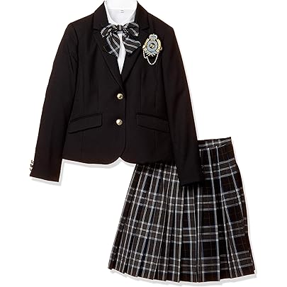Amazon | [デコラピンキーズ] 卒業式 小学生 女の子 スーツ (ガールズ