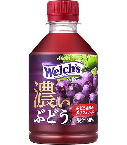 Amazon.co.jp: アサヒ飲料 Welch's(ウェルチ) 1房分のぶどう 470ml