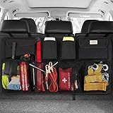 SURDOCA Car Trunk Organizer - 3rd Gen [8 Times Upgrade] Super Capacity Car Hanging Organizer, Equipped with 4 Magic Stick, Ca