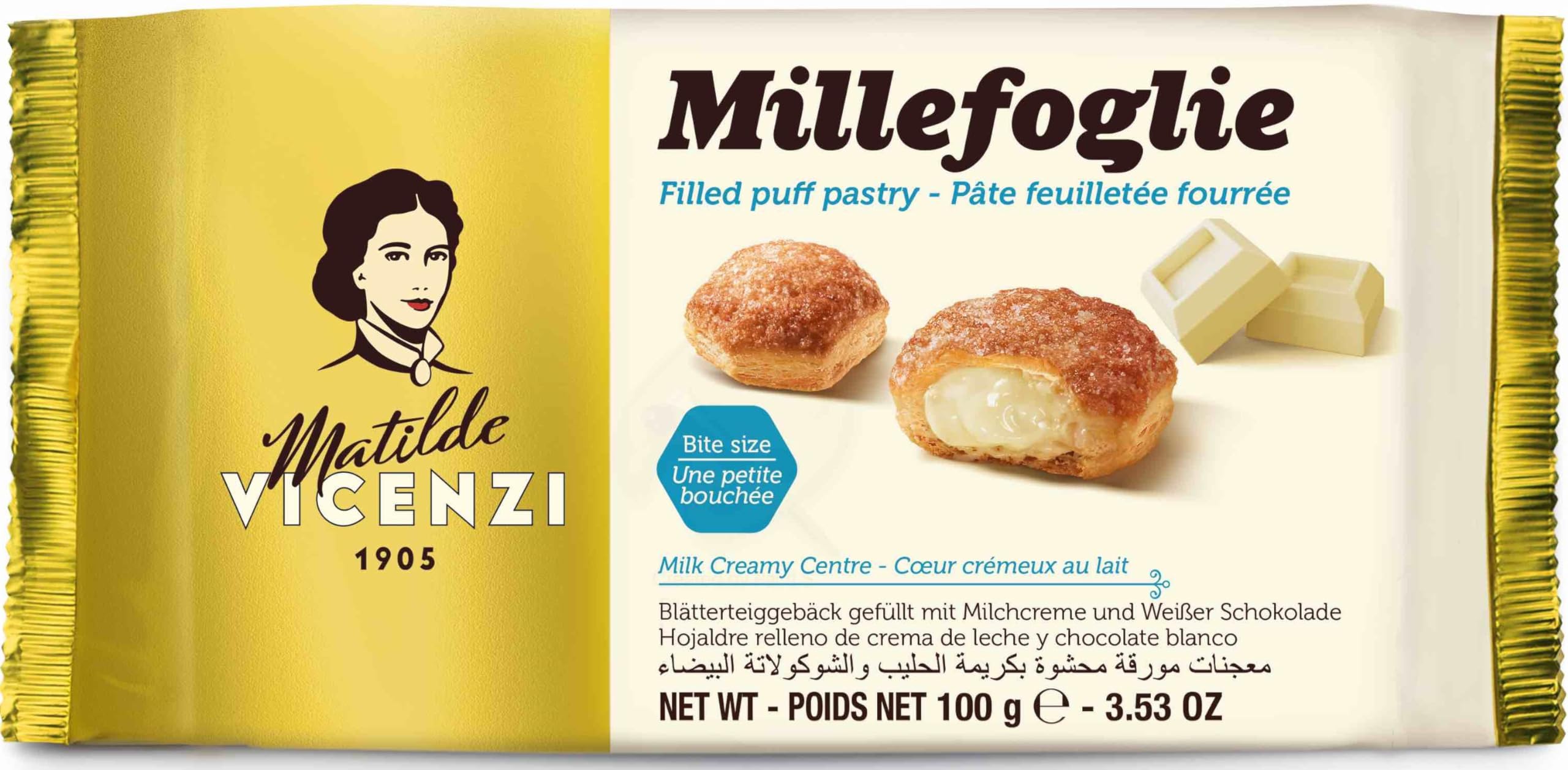 【42%OFF+ポイント14%】【実質353円】 ヴィチェンチ パフペーストリー ミルククリーム 100g