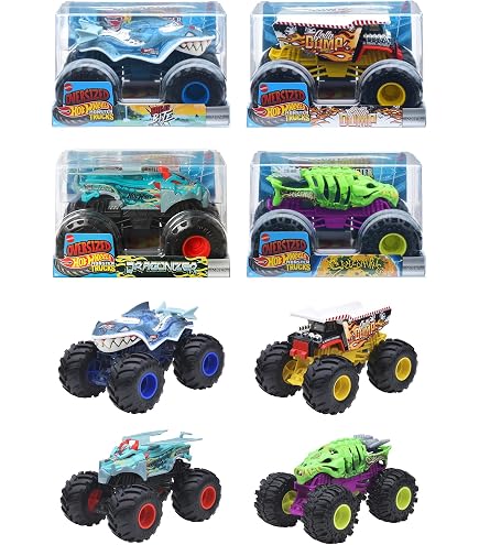 Amazon | ホットウィール(Hot Wheels) モンスタートラック ビッグ