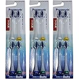 パナソニック 替えブラシ ドルツ 山切りタイプ Vヘッド 4本組×3パック(計12ブラシ) 白 EW09104C-W-3p