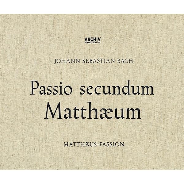 Amazon.co.jp: バッハ:マタイ受難曲: ミュージック