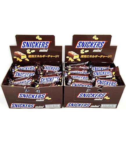 Amazon | マースジャパン スニッカーズ ハーフシュガー アーモンド 2本