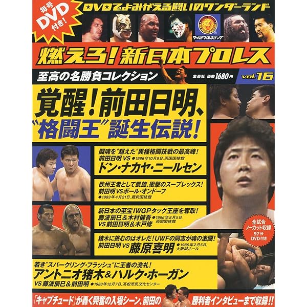 燃えろ!新日本プロレス 新日本vsUインター 4点セット Yahoo!オークション -「燃えろ新日本プロレス 10」(DVD) の落札