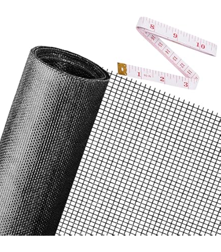 Magnetic Window Screen Frame Kit – Adjustable, 18x16 Mesh, Acrylic Waterproof Tape, Fits Metal/Wood/Plastic Surfaces, Easy DIY Installation