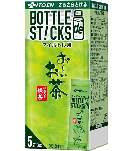 Amazon.co.jp: 伊藤園 おーいお茶 抹茶入り緑茶 さらさら スティック