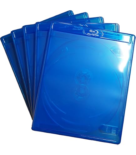 Amazon.co.jp: (KGシリーズ） ブルーレイケース 4枚収納 5PACK