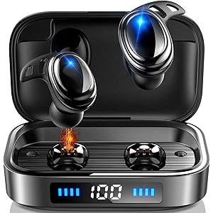 【2020年 Bluetooth5.0 瞬時接続】 Bluetooth イヤホン IPX8完全防水 ワイヤレスイヤホン…