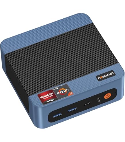 Amazon.co.jp: ミニPC BOSGAME E5 Windows 11 Pro AMD 5300U 16GB DDR4