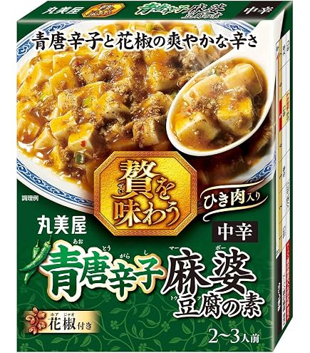 Amazon.co.jp: 丸美屋 麻婆豆腐の素 鶏白湯味 162g×5個 : 食品・飲料・お酒