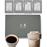 豆善 コーヒー ギフト 手作りドリップコーヒー ギフト 4種類16個セット 詰め合わせ スペシャルティコーヒー コーヒー豆専門店 16包入り | ギフト 贈り物 手作りドリップコーヒー 詰め合わせ 飲み比べ スペシャリティコーヒー コーヒー豆専門店