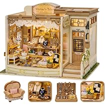 Amazon | moin moin ドールハウス 1/24 スケール 手作りキット セット