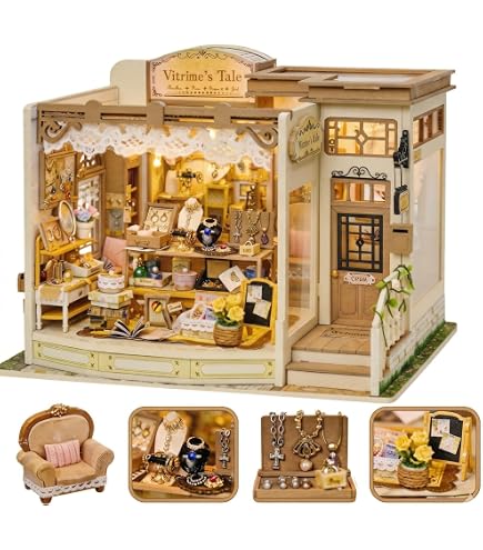 Amazon.co.jp: Spilay DIYミニチュアハウスキット Vitrine's Tale