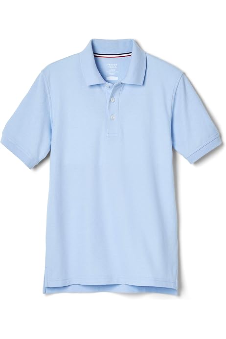 Boys' Short Sleeve Pique Polo Shirt 