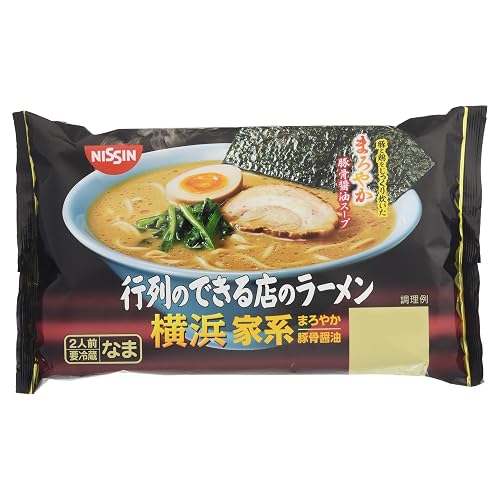 日清 行列のできる店のラーメン 横浜 家系