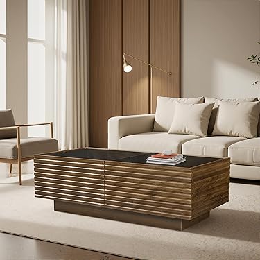 最終値下げ❗️別注モデル！ワイドローテーブル 引き出し付き センターテーブル 『Solwyn ソルウィン』 正方形