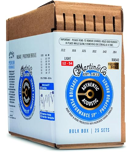 D'Addario EJ16-B25 Phosphorbronze-Saiten Für Akustikgitarren, Light, 25 Bulk Sets