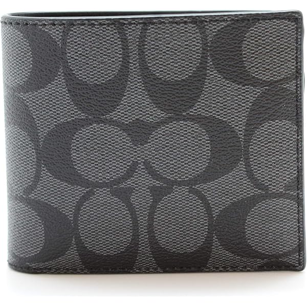 Amazon.co.jp: [コーチ] 二つ折り財布 アウトレット COACH F75363 BLK