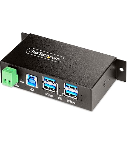 Amazon.co.jp: サンワサプライ 産業用USB 5Gbpsハブ（4ポート） USB