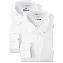 Amazon.co.jp: [オリヒカ] スーパーノンアイロン ワイシャツ 2枚セット