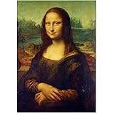 ポスター レオナルド ダ ヴィンチ 『モナ リザ』 A2サイズ【日本製】 [インテリア 壁紙用] 絵画 アート 壁紙ポスター