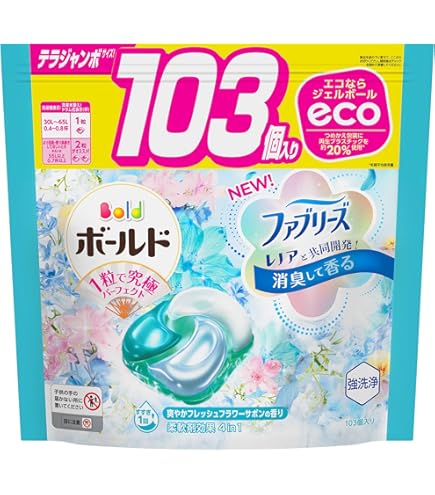 ボールドジェルボール フレッシュフラワーサボン 31個×12袋セット Amazon.co.jp: ボールド 洗濯洗剤 ジェルボール4D フレッシュフラワー