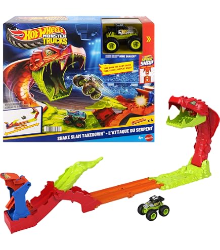Amazon | Hot Wheels Classics Mongoose & Snake Drag Race Set