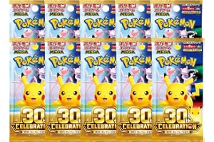 【予約販売】【バラパック】MEGA 拡張パック 30th CELEBRATION 【ばら売り】30周年 コレクション (10パックセット)