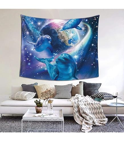 Amazon.co.jp: ラッセン 星に願いを タペストリー 壁掛けタペストリー
