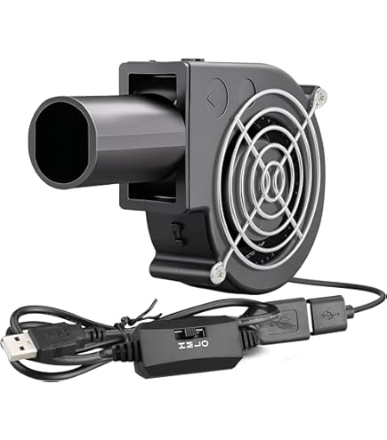 Amazon.co.jp: GDSTIME 97mm x 33mm 12V換気扇 空冷ファン、廃油機