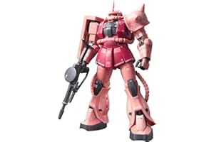 BANDAI SPIRITS(バンダイ スピリッツ) RG 機動戦士ガンダム MS-06S シャア専用ザク 1/144スケール 色分け済みプラモデル
