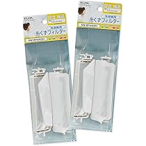 Amazon.co.jp: エルパ 洗濯機用 糸くずフィルター 2個入 2個