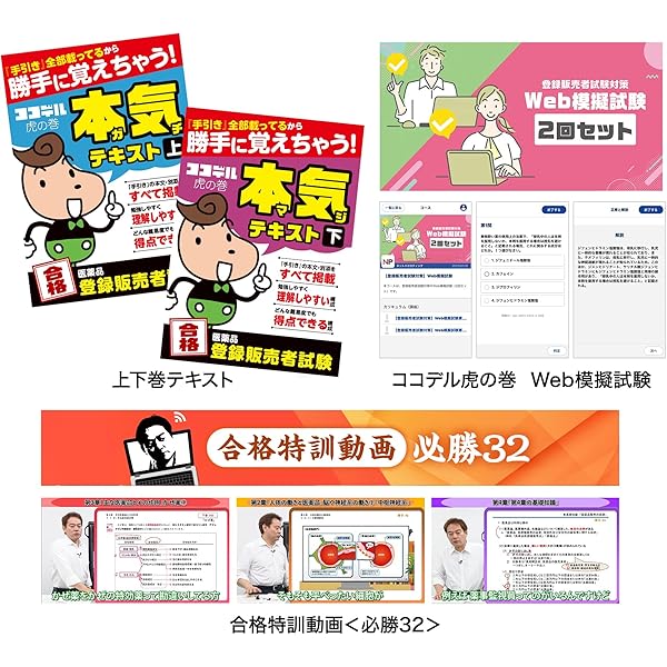 530本超の解説動画付き】ココデル虎の巻『本気』テキスト上下巻【登録
