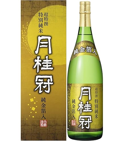 Amazon.co.jp: 白鶴 上撰 純米酒 祝寿 金箔入 [ 日本酒 兵庫県