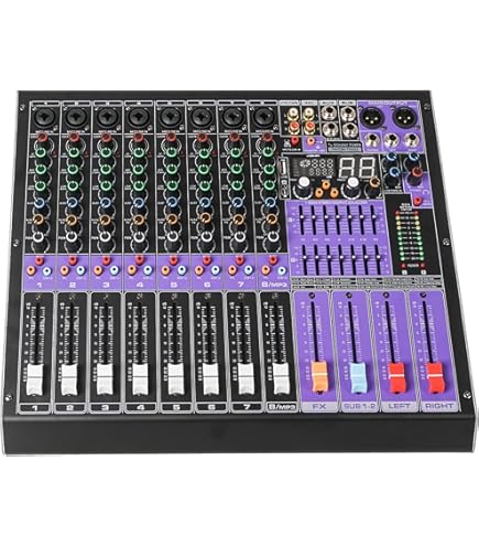Amazon | Yamaha MG12XU 12-Input 4-Bus Mixer with Effects by