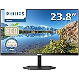 PHILIPS モニターディスプレイ 24E1N3300A/11 (23.8インチ/IPS/FHD/75Hz/1ms/5年保証/HDMI 1.4x1, USB Type-Cx1 /USB3.2ポートx4/チルト/フレームレス/ブルーライトカット/スピ