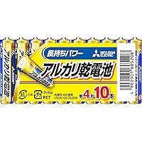 三菱電機 アルカリ乾電池(シュリンクパック) 単4形 10本パック LR03N/10S