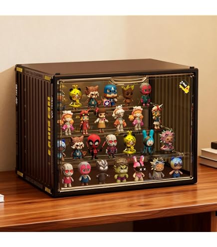 Amazon.co.jp: NONEMEY クリアアクリルディスプレイケース RGB LED