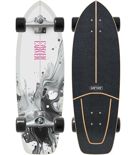 1*C様 Carver カーバー サーフスケートボード St. Boards コ Amazon | carver(カーバー) スケートボード Kerrzy Snapper 28