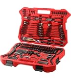 WORKPRO 172点セット ソケットレンチセット 差込角6.35&9.5&12.7mm