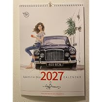 Amazon | Sportscar Days 2027 by Bow。 | カレンダー Sportscar