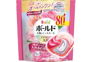 「Amazon」の売れ筋ランキング27位 - ボールド ジェルボール 柔軟剤入り【大容量】80個 ローズ＆ブルーミングブーケの香り 洗濯洗剤 詰め替え【Amazon.co.jp限定】
