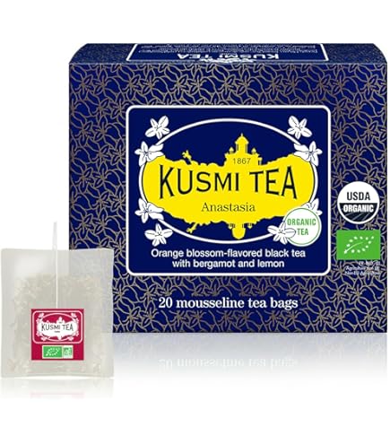 Amazon | KUSMI TEA クスミティー ギフトアソートメント ティーバッグ
