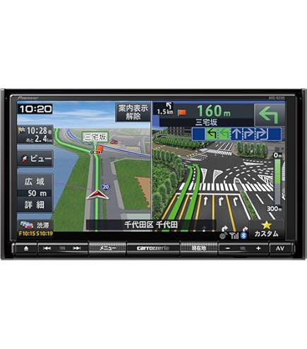 Amazon | Pioneer カーナビ AVIC-RZ501 7インチ 2D(180mm) 楽ナビ