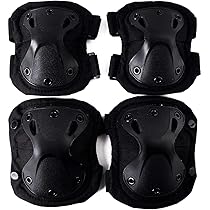 Amazon | Anzn XTAK型 プロテクター エルボーパッド ニーパッド 4点